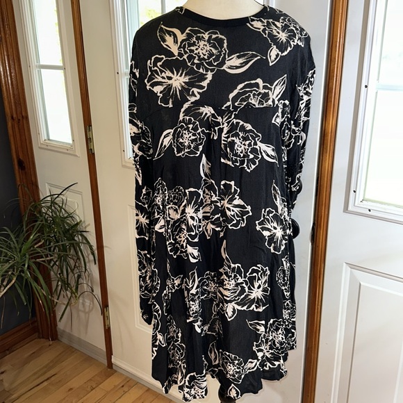 Free People Floral Swing Mini Tunic Dress - Picture 2 of 8